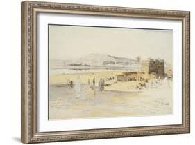 Luxor, 17th February 1854-Edward Lear-Framed Giclee Print
