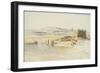 Luxor, 17th February 1854-Edward Lear-Framed Giclee Print