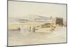 Luxor, 17th February 1854-Edward Lear-Mounted Giclee Print