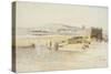 Luxor, 17th February 1854-Edward Lear-Stretched Canvas