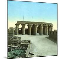 Luxor, Egypt, the Great Temple-Leon, Levy et Fils-Mounted Photographic Print