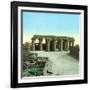 Luxor, Egypt, the Great Temple-Leon, Levy et Fils-Framed Photographic Print