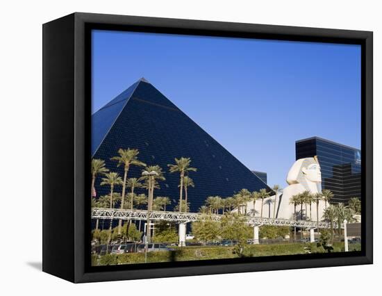 Luxor Hotel and Casino, Las Vegas, Nevada, United States of America, North America-Richard Cummins-Framed Stretched Canvas