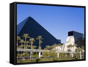 Luxor Hotel and Casino, Las Vegas, Nevada, United States of America, North America-Richard Cummins-Framed Stretched Canvas