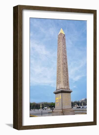 Luxor Obelisk On Place de la Concorde-Cora Niele-Framed Giclee Print