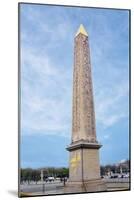 Luxor Obelisk On Place de la Concorde-Cora Niele-Mounted Giclee Print