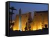 Luxor Temple, Luxor, Thebes, UNESCO World Heritage Site, Egypt, North Africa, Africa-Schlenker Jochen-Framed Stretched Canvas