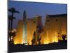 Luxor Temple, Luxor, Thebes, UNESCO World Heritage Site, Egypt, North Africa, Africa-Schlenker Jochen-Mounted Photographic Print