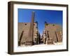 Luxor Temple, Luxor, Thebes, UNESCO World Heritage Site, Egypt, North Africa, Africa-Hans Peter Merten-Framed Photographic Print