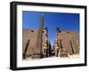 Luxor Temple, Luxor, Thebes, UNESCO World Heritage Site, Egypt, North Africa, Africa-Hans Peter Merten-Framed Photographic Print