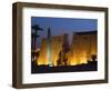 Luxor Temple, Luxor, Thebes, UNESCO World Heritage Site, Egypt, North Africa, Africa-Schlenker Jochen-Framed Photographic Print