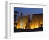 Luxor Temple, Luxor, Thebes, UNESCO World Heritage Site, Egypt, North Africa, Africa-Schlenker Jochen-Framed Photographic Print