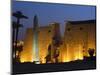 Luxor Temple, Luxor, Thebes, UNESCO World Heritage Site, Egypt, North Africa, Africa-Schlenker Jochen-Mounted Photographic Print