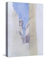 Luxor Temple-Charlie Millar-Stretched Canvas