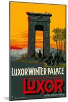 Luxor Wnter Palace Hotel, Egypt-null-Mounted Art Print