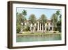 Luxurious Mansion by the Seaside on Star Island, Miami, Home of the Rich and Famous-Kamira-Framed Photographic Print