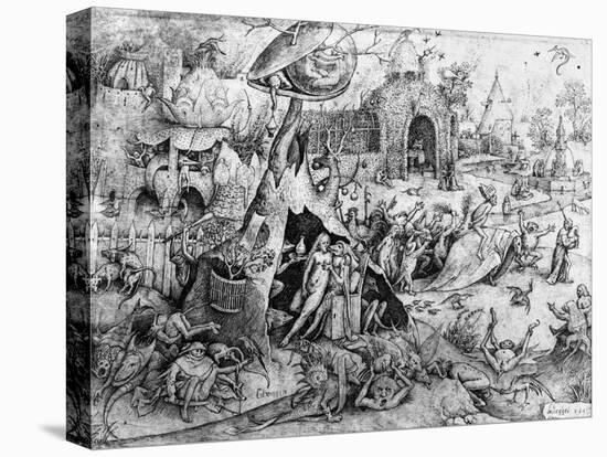 Luxury, 1557-Pieter Bruegel the Elder-Stretched Canvas