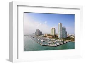 Luxury Apartments in Port of Miami-Gino Santa Maria-Framed Photographic Print