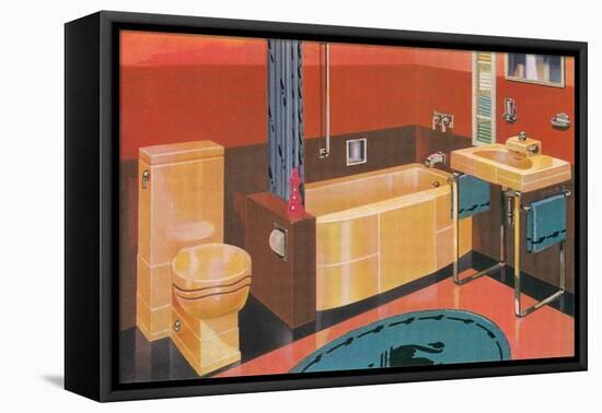 Luxury Bathroom-null-Framed Stretched Canvas