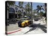 Luxury Car Parked on Rodeo Drive, Beverly Hills, Los Angeles, California, United States of America,-Gavin Hellier-Stretched Canvas