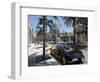 Luxury Car Parked on Rodeo Drive, Beverly Hills, Los Angeles, California, United States of America,-Gavin Hellier-Framed Photographic Print