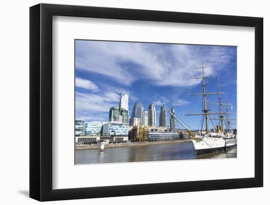 Luxury Flats and Office Buildings, Modern Architecture, Puerta Madera, Buenos Aires, Argentina-Peter Groenendijk-Framed Photographic Print