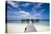 Luxury Hotel in Tropical Island-nitrogenic.com-Stretched Canvas