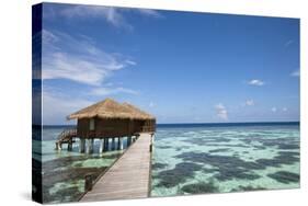 Luxury Hotel in Tropical Island-nitrogenic.com-Stretched Canvas