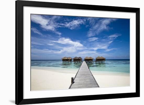 Luxury Hotel in Tropical Island-nitrogenic.com-Framed Photographic Print