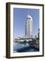 Luxury Hotel the Address, 63 Floors, Metropolis, Downtown Dubai, Dubai, United Arab Emirates-Axel Schmies-Framed Photographic Print