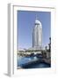 Luxury Hotel the Address, 63 Floors, Metropolis, Downtown Dubai, Dubai, United Arab Emirates-Axel Schmies-Framed Photographic Print