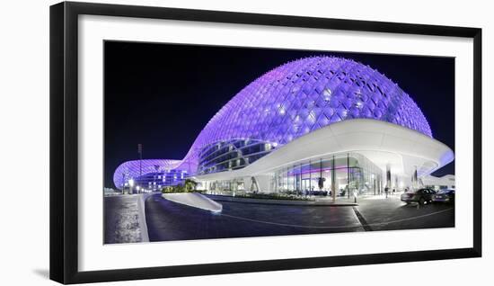 Luxury Hotel 'The Yas Hotel', Yas Islands, Abu Dhabi, United Arab Emirates-Axel Schmies-Framed Photographic Print