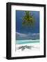 Luxury Over-Water Bungalow at Gili Lankanfushi Resort Maldives and Beach with Palm Trees-Sakis Papadopoulos-Framed Photographic Print