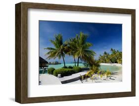 Luxury Resort French Polynesia-Woolfy-Framed Photographic Print