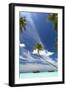 Luxury Resort in the Maldives, Indian Ocean, Asia-Sakis Papadopoulos-Framed Photographic Print