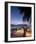 Luxury Resort, Malolo Island, Mamanuca Group, Fiji-Michele Falzone-Framed Photographic Print