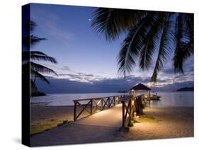 Luxury Resort, Malolo Island, Mamanuca Group, Fiji-Michele Falzone-Stretched Canvas