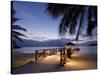 Luxury Resort, Malolo Island, Mamanuca Group, Fiji-Michele Falzone-Stretched Canvas