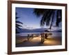 Luxury Resort, Malolo Island, Mamanuca Group, Fiji-Michele Falzone-Framed Photographic Print