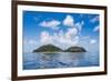Luxury resort on Mana Island, Mamanuca Islands, Fiji, South Pacific-Michael Runkel-Framed Photographic Print