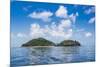 Luxury resort on Mana Island, Mamanuca Islands, Fiji, South Pacific-Michael Runkel-Mounted Photographic Print