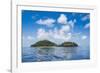 Luxury resort on Mana Island, Mamanuca Islands, Fiji, South Pacific-Michael Runkel-Framed Photographic Print