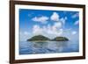 Luxury resort on Mana Island, Mamanuca Islands, Fiji, South Pacific-Michael Runkel-Framed Photographic Print