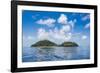 Luxury resort on Mana Island, Mamanuca Islands, Fiji, South Pacific-Michael Runkel-Framed Photographic Print