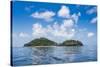 Luxury resort on Mana Island, Mamanuca Islands, Fiji, South Pacific-Michael Runkel-Stretched Canvas