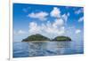 Luxury resort on Mana Island, Mamanuca Islands, Fiji, South Pacific-Michael Runkel-Framed Photographic Print