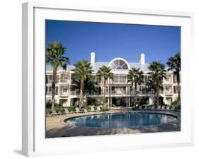 Luxury Seafront Apartments, Seven Mile Beach, Grand Cayman, Cayman Islands-Ruth Tomlinson-Framed Photographic Print