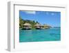 Luxury Thatched Roof Honeymoon Bungalows-pljvv-Framed Photographic Print