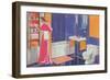 Luxury Thirties Bathroom-null-Framed Art Print