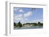 Luxury Villa with Landing Stage for Private Yachts, Diamond Marina, Miami South Beach-Axel Schmies-Framed Photographic Print